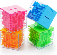 8 Pack Money Maze Puzzle Box for Cash Gift - 4 Pack