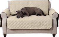 Furhaven Water-Resistant & Reversible Chair Cover Protector for Dogs - Loveseat / Espresso/Clay - image 4