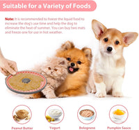Lick Mat for Dogs Crate Lick Pad Slow Feeder for Crate Training – Essentials for Dogs - 1 pcs / Pink - image 4