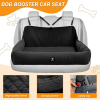 Dog Car Seat for Small Medium Dogs - Black / Large - image 3