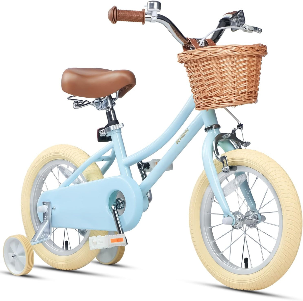 Petimini 12 14 16 18 20 Inch Kids Toddler Bike for Boys Girls – Fun for Kids & Family - Blue / 14 Inch