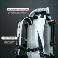 Maxine One Dog Backpack Carrier for Medium Dogs – Essentials for Dogs - Gray - image 3