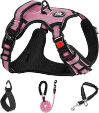 NESTROAD Dog Harness for Medium Sized Dog - Pink / Medium