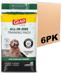 Glad for Pets, Activated Carbon Disposable, Dog Pee Pads - Large / 180.0