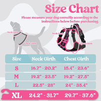 rabbitgoo Dog Harness for Large - Mountain Rose / X-large - image 2