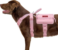 OneTigris Service Dog Vest Harness - Large / Pink