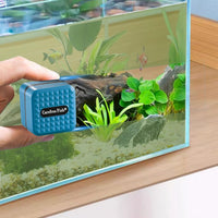Aquarium Small Magnetic Cleaner for Glass Fish Tank Algae Scraper - Mini / Blue - image 4