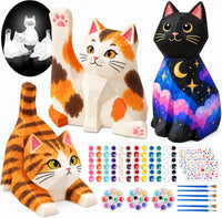 Goodyking Paint Your Own Cat Lamp Kit - Cat 3pcs