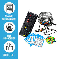 Regal Games Deluxe Bingo Game Set with Cage, Board, Balls - Deluxe 18 Card - image 2