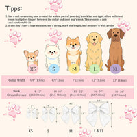 Green Dog Collar with Bow Tie, Christmas Bowtie Dog Collar M – Essentials for Dogs - XS / T-Pink Plaid - image 2