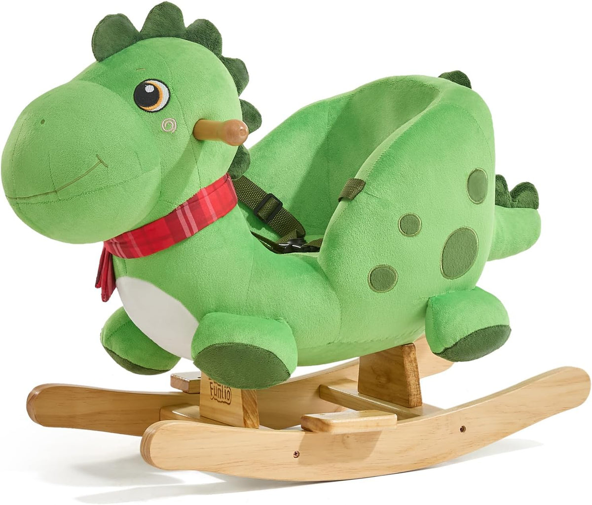 FUNLIO Unicorn Baby Rocking Horse - Viridian Dino