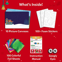 Skillmatics Foil Fun Unicorn & Princesses, Foil Art & Craft - Holiday Magic - image 4