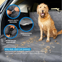 Bulldogology SUV Cargo Liner for Dogs 55"x106" Heavy Duty Pet Trunk - Standard / XL - image 3