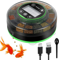 Automatic Fish Feeder for Aquarium Portion Control & Moisture-Proof – Essentials for Fish