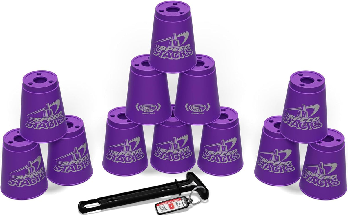 Speed Stacks, Official Sport Stacking Set - Purple - image 3