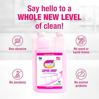 Quick N Brite Super Shot Liquid Cleaner, True All Purpose Cleaner, Concentrated, 32 oz
