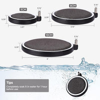 hygger Air Stone for Aquarium: Quiet High Dissolved Oxygen Diffuser - 5CM - image 3