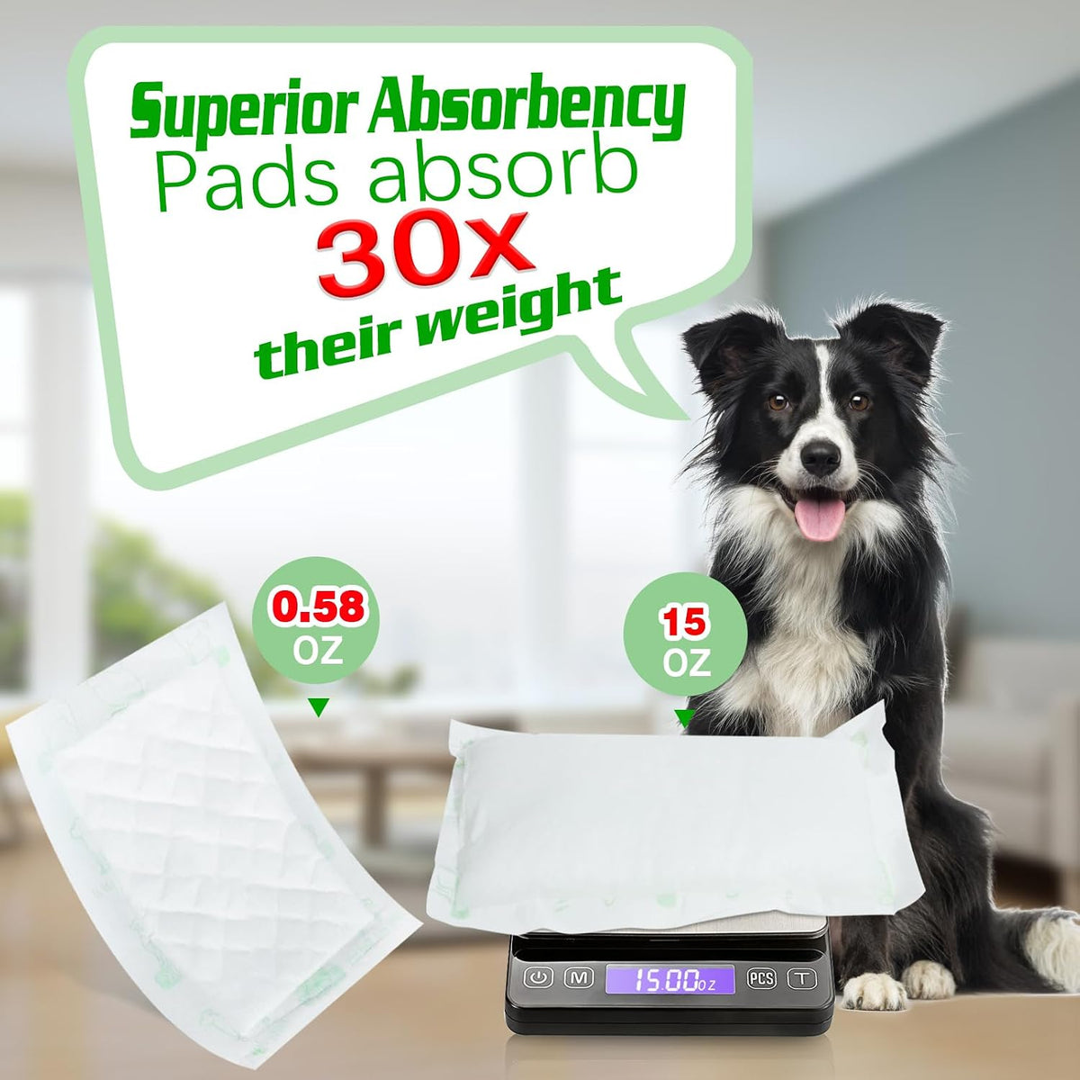 Dog Diaper Liners 100ct Super Soft and Absorbent Dog Diaper Booster - X-Large / 100.0 - image 2