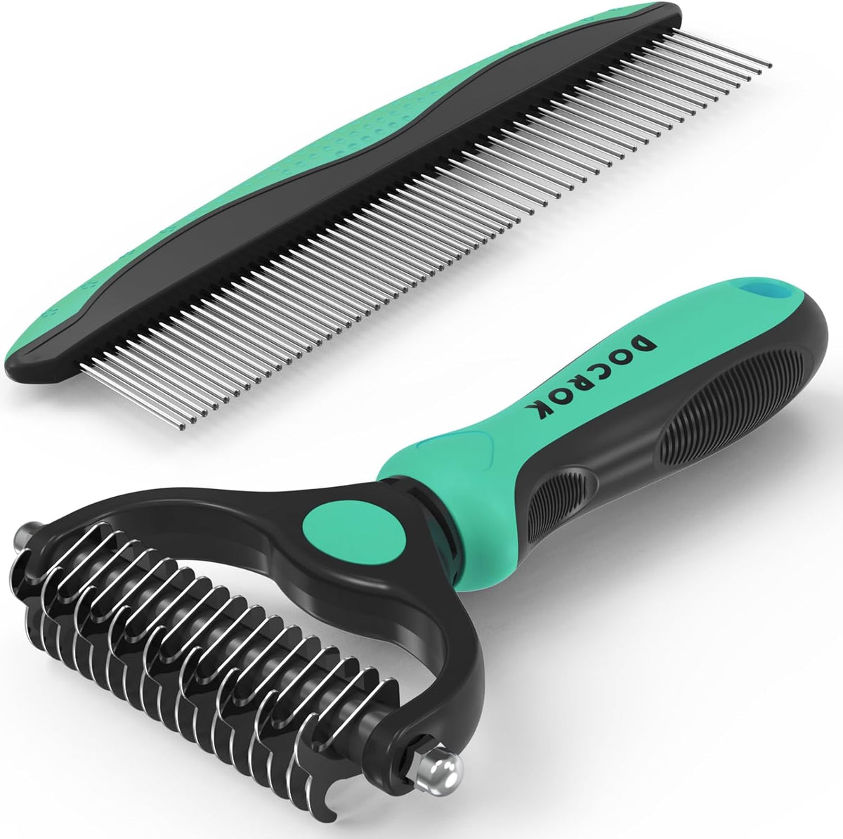 Docrok Pet Grooming Combo - Green