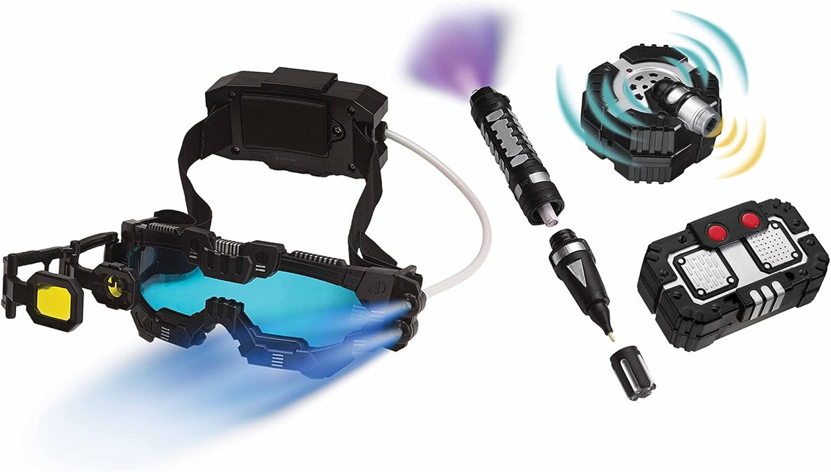SpyX / Micro Gear Set - 4 Real Spy Toys Kit + Adjustable Belt for Spy Kids Role Play. Junior Secret - Compact - image 2