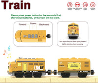 Motorized Train for Kids, Remote Control Locomotive Train Toy for Wooden Tracks, Battery Powered - Motorized Train - image 2