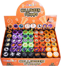 Max Fun 108 pack Halloween stamps for kids in 27 designs including pumpkins, ghosts and bats - view 6