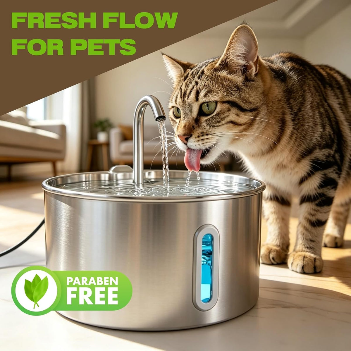 Official 12 Pcs Replacement Automatic Cat Water Fountain Filters – Essentials for Cats - Replacement Filters-8+8 - image 3