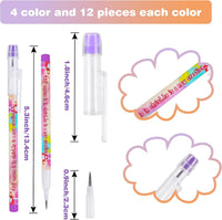 Kolewo4ever 48 bible verse stackable HB pencils with crosses and scripture designs - view 2