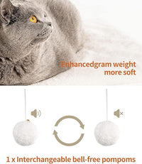 FourFurPets 26.7in Large Cat Tree Tower Condo, Cat Scratch Posts for Indoor Cats, Big Plate, Three 23.6in Full Sisal Scratching Posts, White