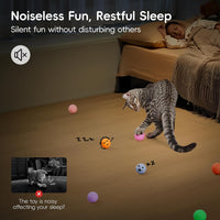 Potaroma 12 Pcs Quiet Play Felt Cat Ball Toys with Catnip Inside – Essentials for Cats - image 2