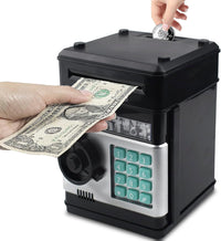 HUSAN rose gold electronic ATM piggy bank for kids with password keypad - view 4