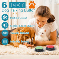 6 Pcs Dog Talking Button Set - 6 Pack - image 2