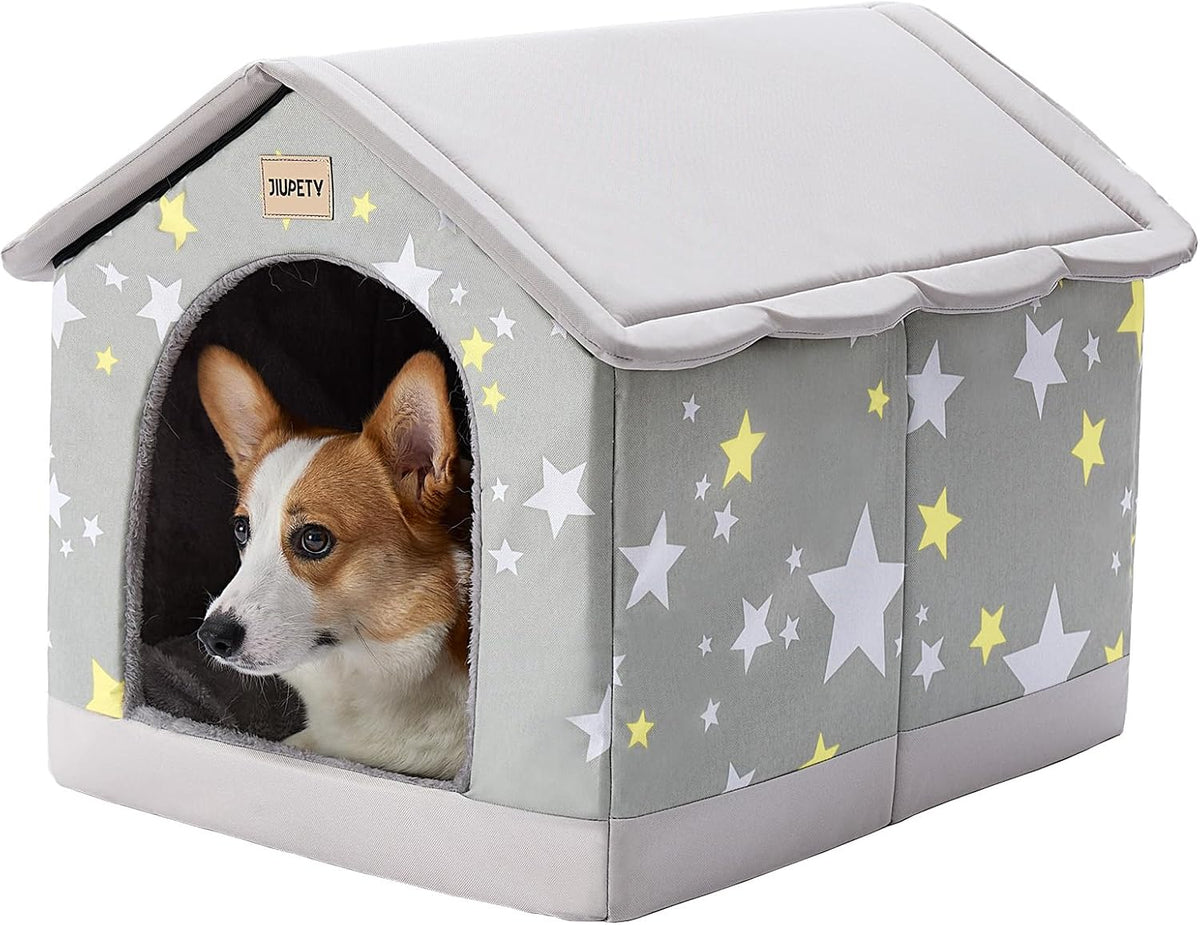 Dog House Indoor, L Size Indoor Dog House for Medium Dog – Essentials for Dogs - Gray / XL - image 2