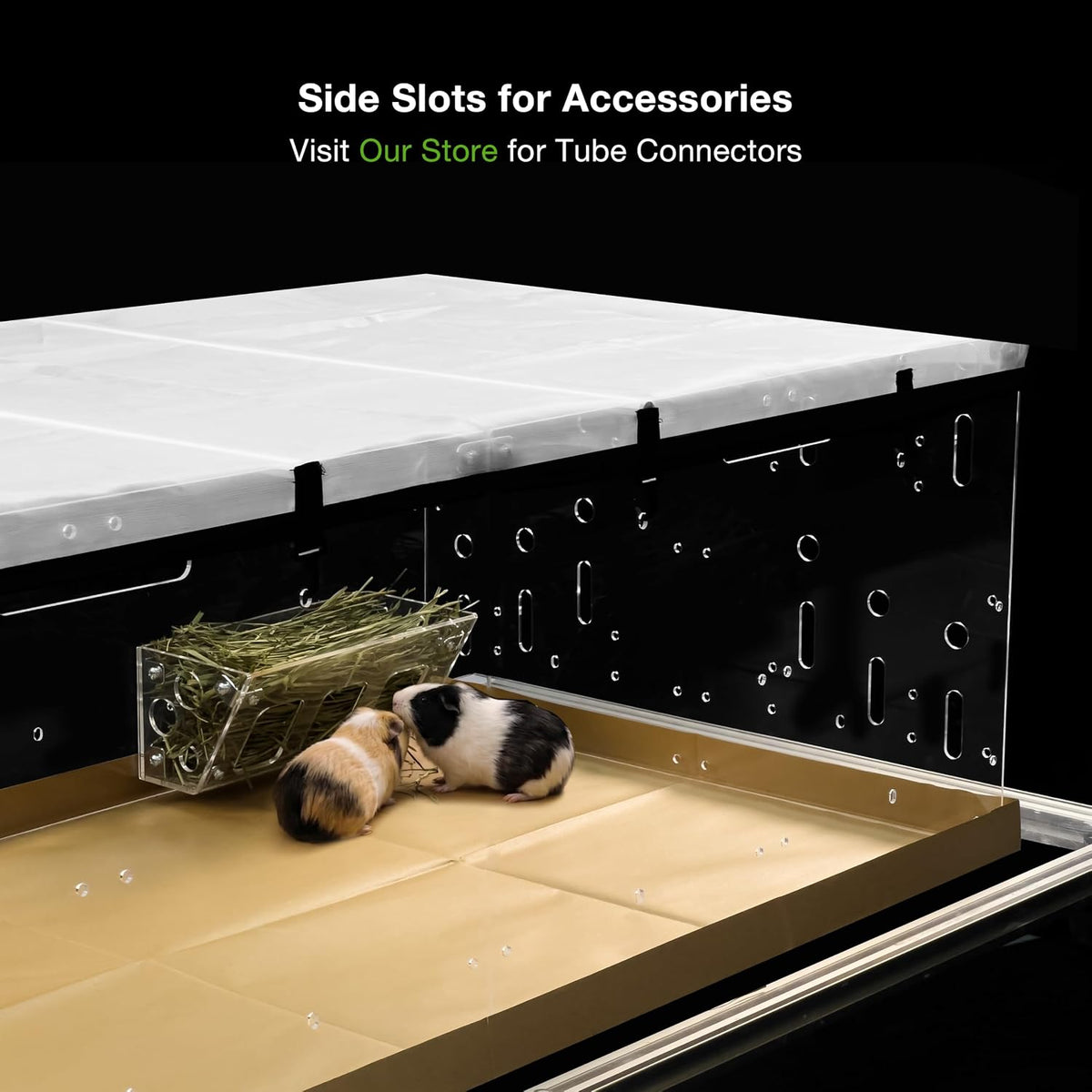 GuineaLoft Model-A Acrylic Guinea Pig Cage - Model-A5 - image 3