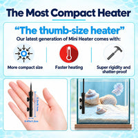 Thumb-Sized 15W Super Mini Aquarium Heater with Digital Display - For Aquariums ≤ 5 Gal - image 2