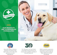 NaturVet Scoopables Advanced Probiotics for Dogs - Chewable Dog Probiotics & Digestive Enzymes - Support a Healthy Gut for Your Pet - Hickory Smoked Bacon Flavor | 11oz Bag