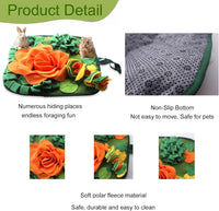 Rabbit Foraging Mat Bunny Snuffle Mat for Small Animal Puzzle Toy – Essentials for Small Pets - image 4