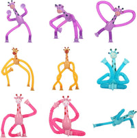 XONTEUS 4 Pack Giraffe Pop Tubes with Suction Cups - image 4