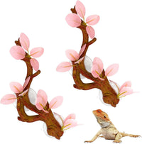 2 PCS Reptile Corner Branch - Pink