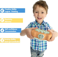 Intoypad Handheld Speed Push Pop Game Fun Sensory Fidget Toy for Kids - Orange - image 2