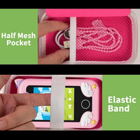 ALKOO kids smartphone case, zip carrying box for kids toy phones and learning cameras - view 31