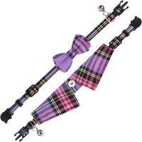 Faleela Breakaway Cat Collar with Bells - 2023new-Purple - image 2