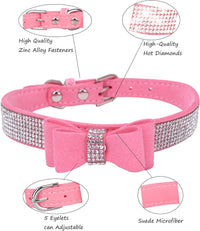 Dog Collar for Small Dogs - L / pink1 - image 2