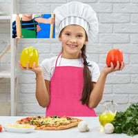 PLULON 8 Pcs Colorful Apron Kids Aprons for Painting Cooking Art Smock – Fun for Kids & Family - Multicolor / 30 - image 4