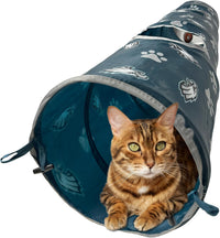 NFL Philadelphia Eagles Cat Tunnel Tube Toy with Plush Football - Philadelphia Eagles