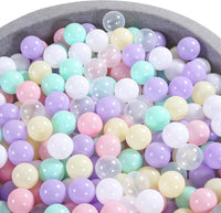 Heopeis 50 pack 2.75 inch pearl white plastic ball pit balls - view 11