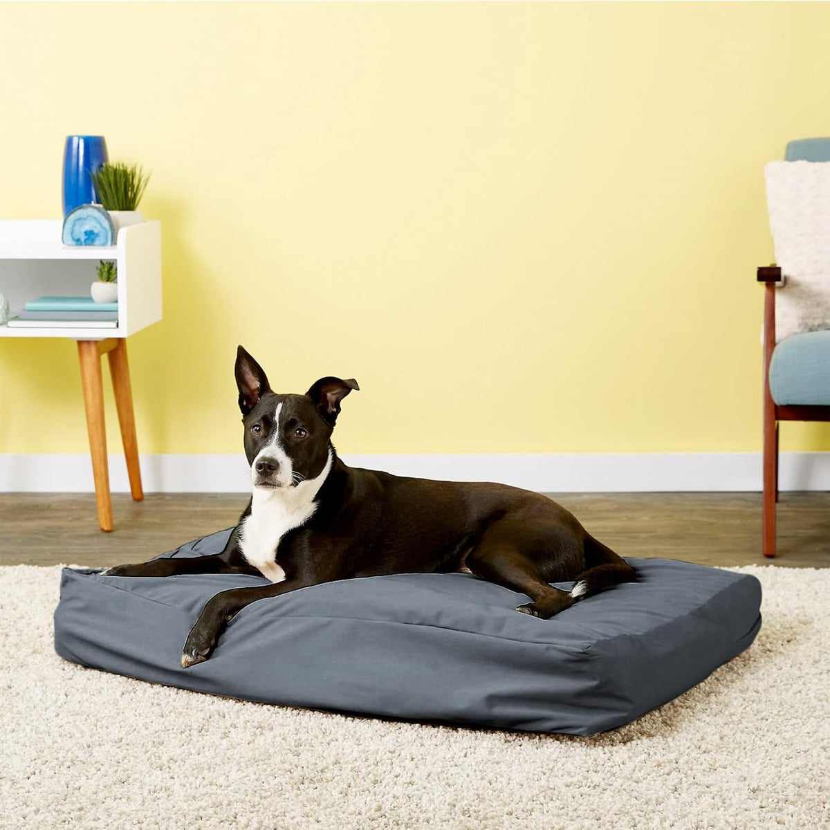 Dog Bed Covers 53L × 43W × 5H Inch Washable Grey Thickened Waterproof - Medium-30" L × 20" W × 3" H / Grey - image 3