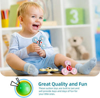 LiKee Strong Suction Cup Fidget Rotating Sensory Bath Toys for Baby - Insect-2 - image 2