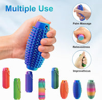 3PCS Little Ouchies Spiky Fidget Keychain for Adult – Fun for Kids & Family - 5PC-Style2 #2 - image 3