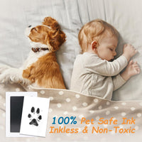 Inkless Paw Print Kit, Dog Paw Print Kit, Dog Nose Print Kit - Black / Small-Medium 4 Pack - image 3